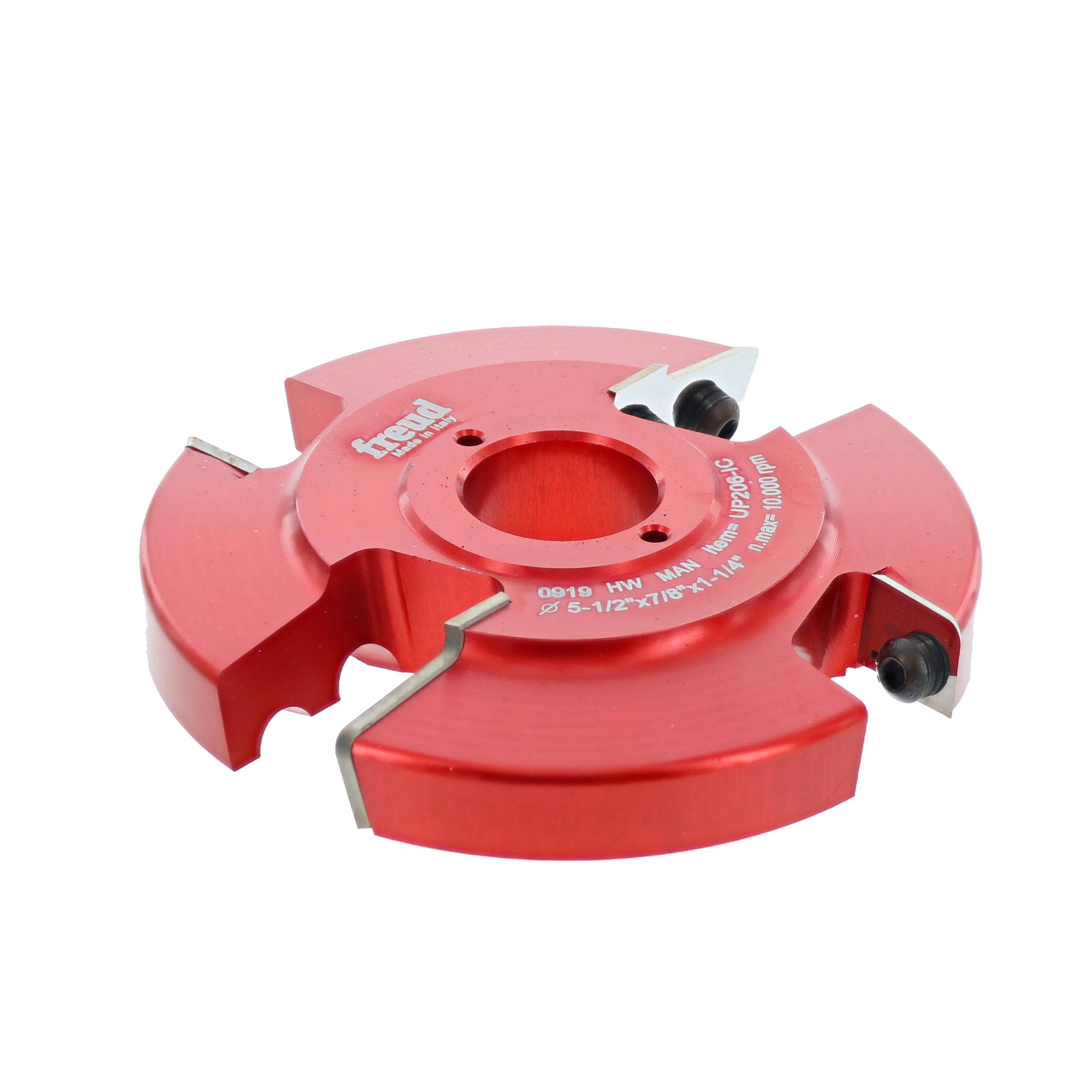 Freud UP206-IC 5-1/2" x 7/8" x 1-1/4" 2+2 Advanced Cutter Design For 5