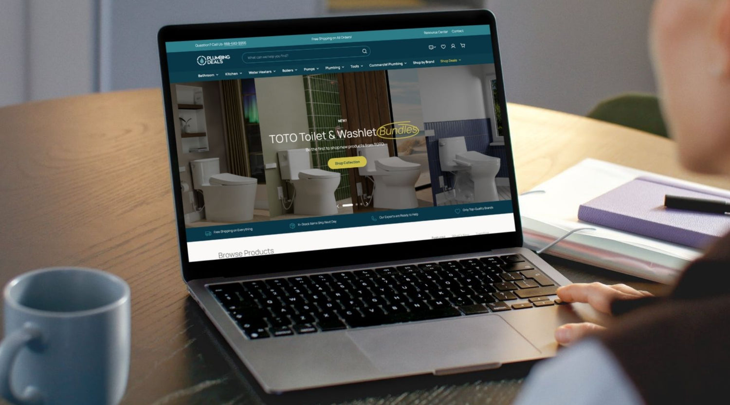 A Better Way to Shop: Plumbing Deals Website Updates by Plumbing Deals