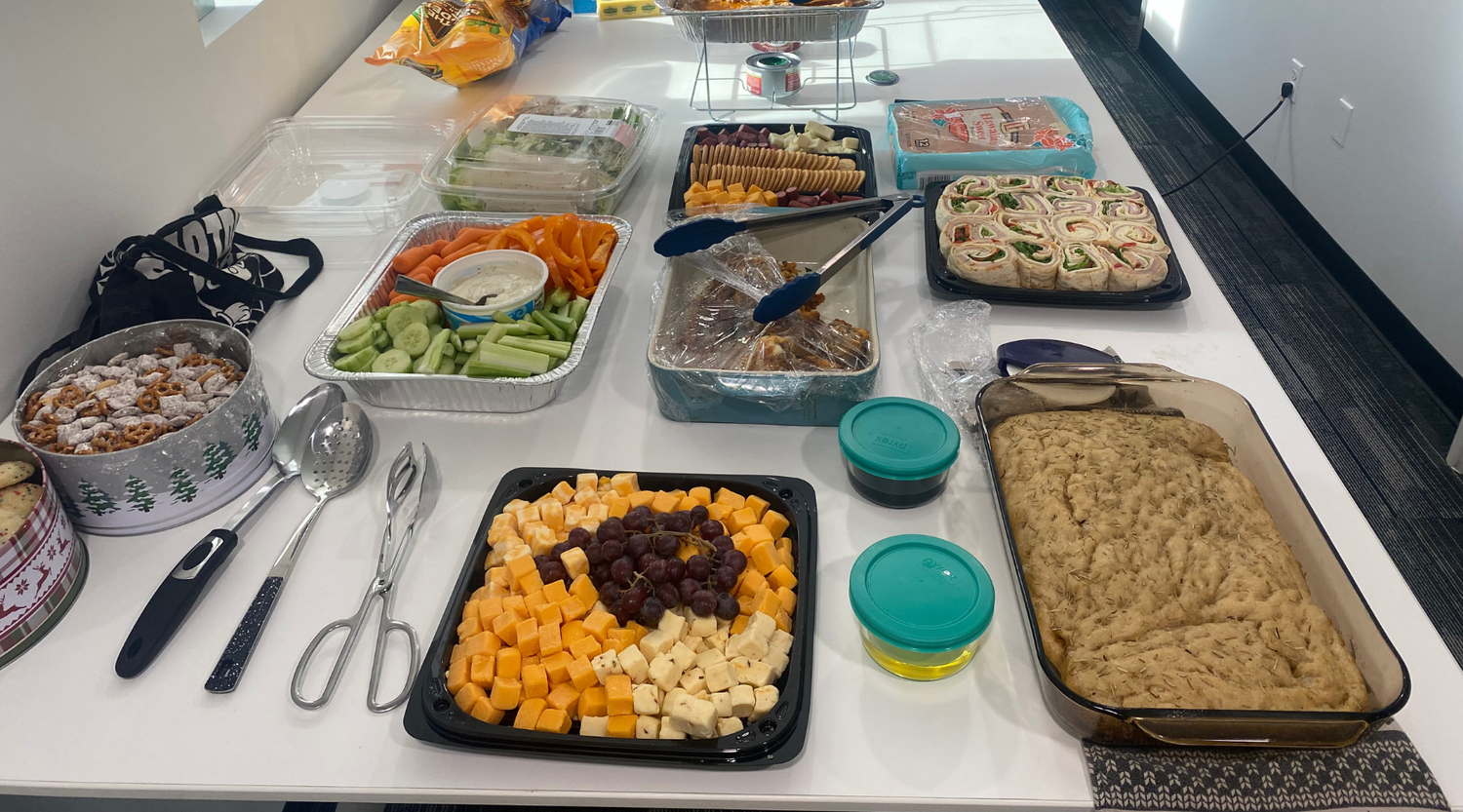 A Look Inside Our Plumbing Deals Christmas Potluck
