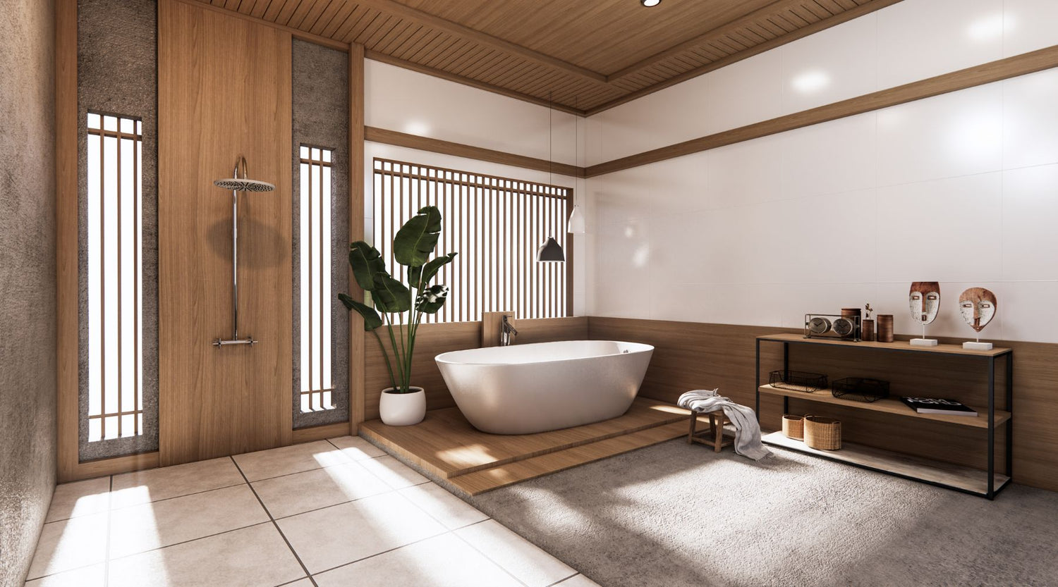 Advantages of an Open Plan Bathroom by Plumbing Deals