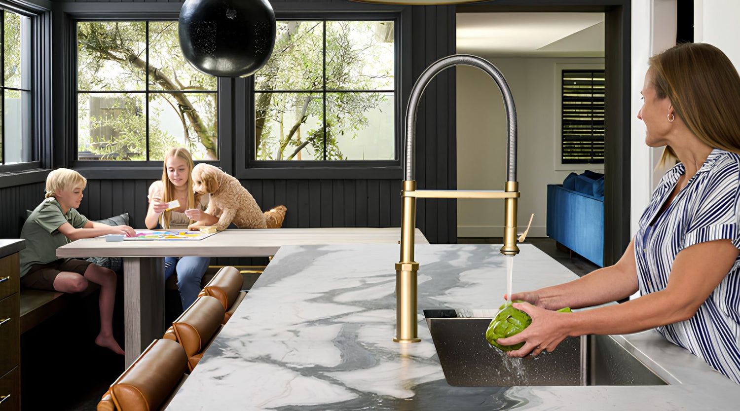 Luxury Kitchen Fixtures: What You Get with California Faucets by Plumbing Deals