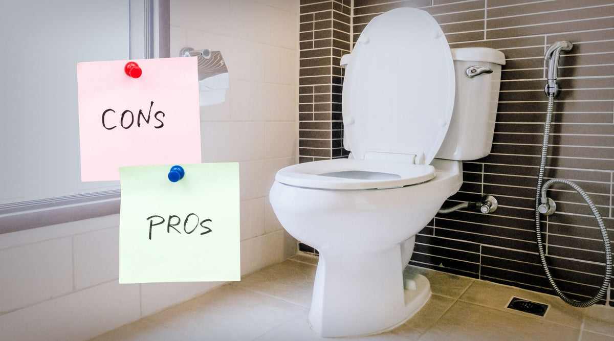 Pros and Cons of Two-Piece Toilets by Plumbing Deals