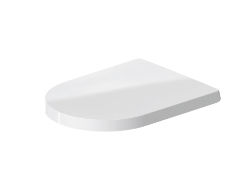 Duravit ME by Starck Elongated Toilet Seat with Quick Release - White