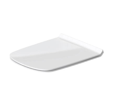 Duravit DuraStyle Elongated Toilet Seat with Quick Release - White
