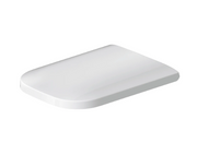 Duravit Happy D.2 Elongated Toilet Seat with Slow Close - White