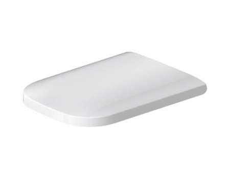 Duravit Happy D.2 Elongated Toilet Seat with Slow Close - White