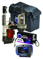 Liberty Pumps 1/3 HP Battery Backup Sump Pump System with Wireless Alarm