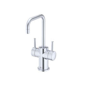 InSinkErator Showroom Collection F-HC3020 Modern Instant Hot and Cold Faucet in Arctic Steel - 45396AJ-ISE