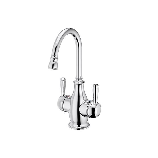 InSinkErator Showroom Collection F-HC2010 Traditional Instant Hot and Cold Faucet in Chrome - 45390-ISE