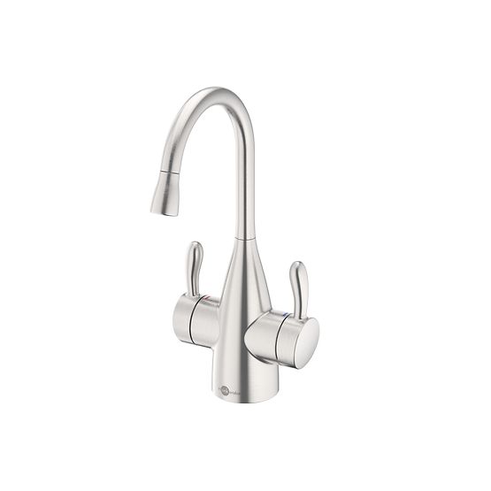InSinkErator Showroom Collection FH1010 Transitional Instant Hot and Cold Faucet in Stainless Steel - 45386AU-ISE