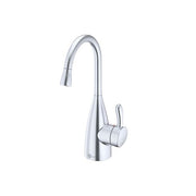 InSinkErator Showroom Collection FH1010 Transitional Instant Hot Water Dispenser Faucet in Arctic Steel - 45385AJ-ISE