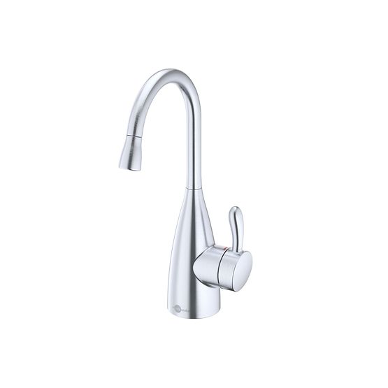 InSinkErator Showroom Collection FH1010 Transitional Instant Hot Water Dispenser Faucet in Arctic Steel - 45385AJ-ISE