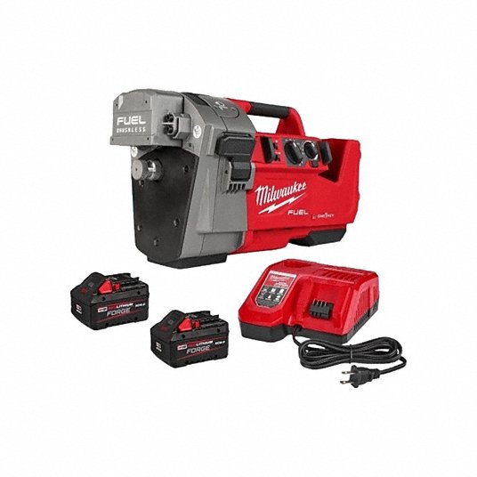 Milwaukee M18 FUEL RINGER Roll Groover for 1-1/4 to 4 in. 10/40 or 6 in. Sch 10