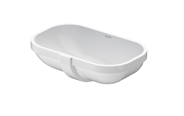 Duravit D-Code 19-1/2" Oval Undermount Bathroom Sink - White