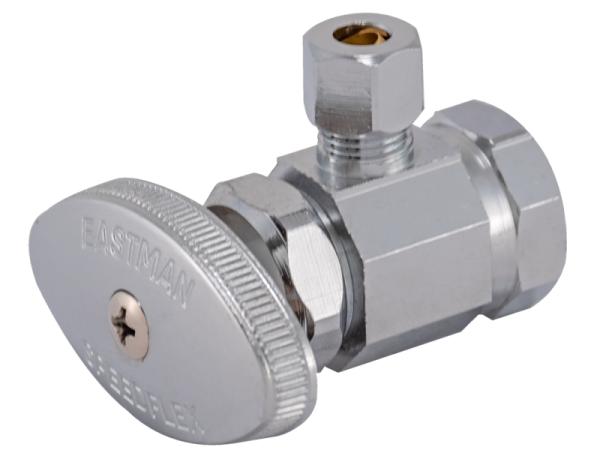 Eastman SpeedFlex Multi-Turn 1/2 inch Angle Stop Valve - 04322LF