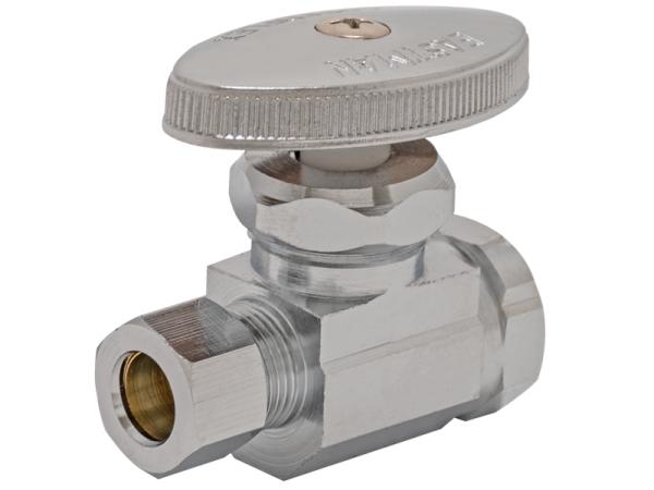 Eastman 04321LF Multi-Turn Stop Valve 1/2 Inch Compression Lead Free