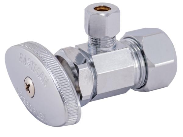 Eastman 04348LF Multi-Turn Angle Stop Valve 5/8 Inch Compression
