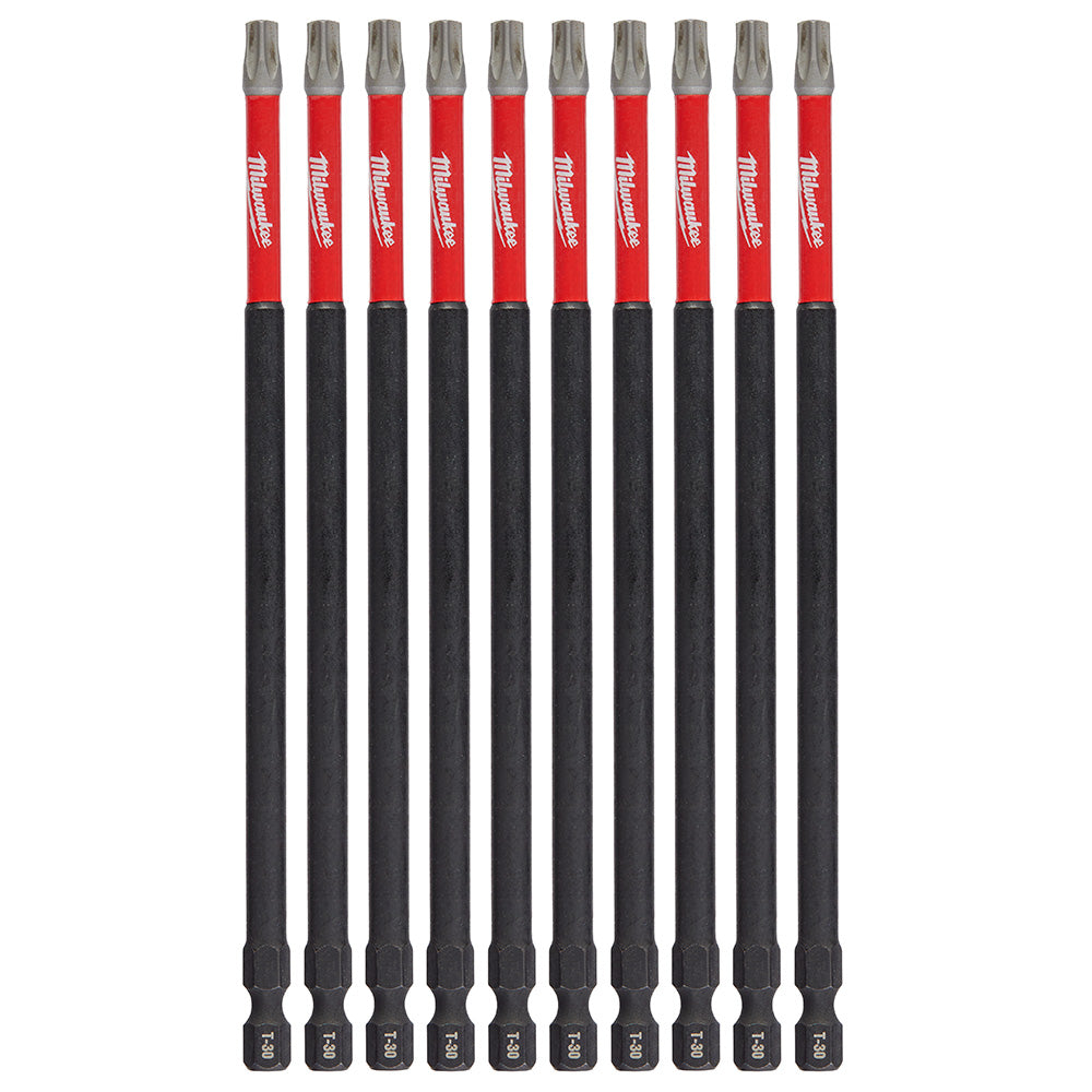 Milwaukee 48-32-4248 Shockwave 6 in. Impact Torx T30 Impact Driver Bit 10PK