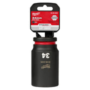 Milwaukee 49-66-6409 Shockwave Impact Duty 3/4" Drive 34MM Deep 6 Point Socket