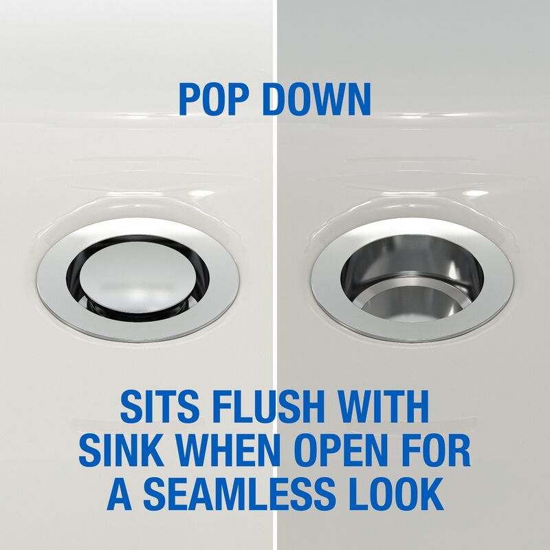 Oatey Dearborn Universal Pop Down Sink Drains in Matte Black - 1000000452
