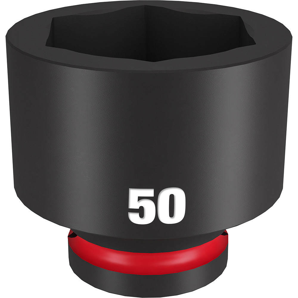 Milwaukee 49-66-6388 Shockwave Impact Duty 3/4" Drive 50MM Standard 6 Point Socket