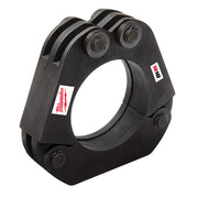 Black metal press ring with four adjustment knobs and Milwaukee branding on sides.