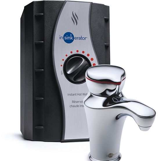 InSinkErator Invite Classic Instant Hot Water Dispenser System in Chrome - 44719