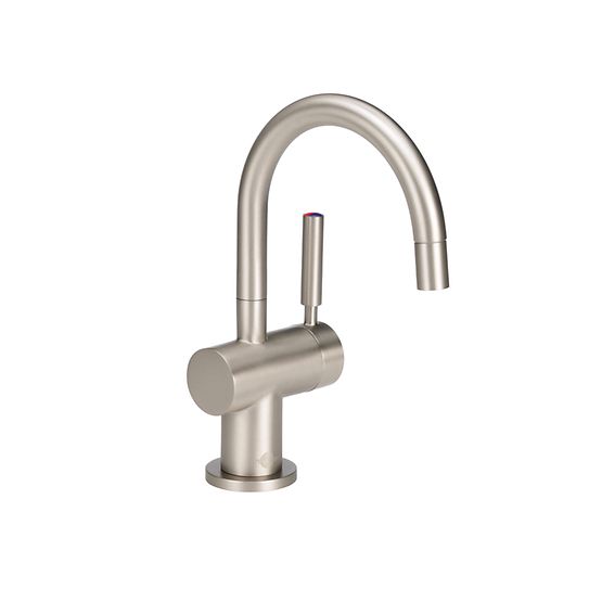InSinkErator Indulge F-HC3300 Modern Instant Hot and Cold Faucet in Satin Nickel - 44239D