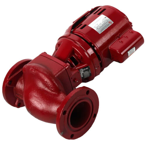 Bell & Gossett Series 2-1/2" 1/4 HP 115V 110 GPM Oil Lubricated Three Piece Cast Iron Circulator Pump with Non Ferrous Impeller - 102218