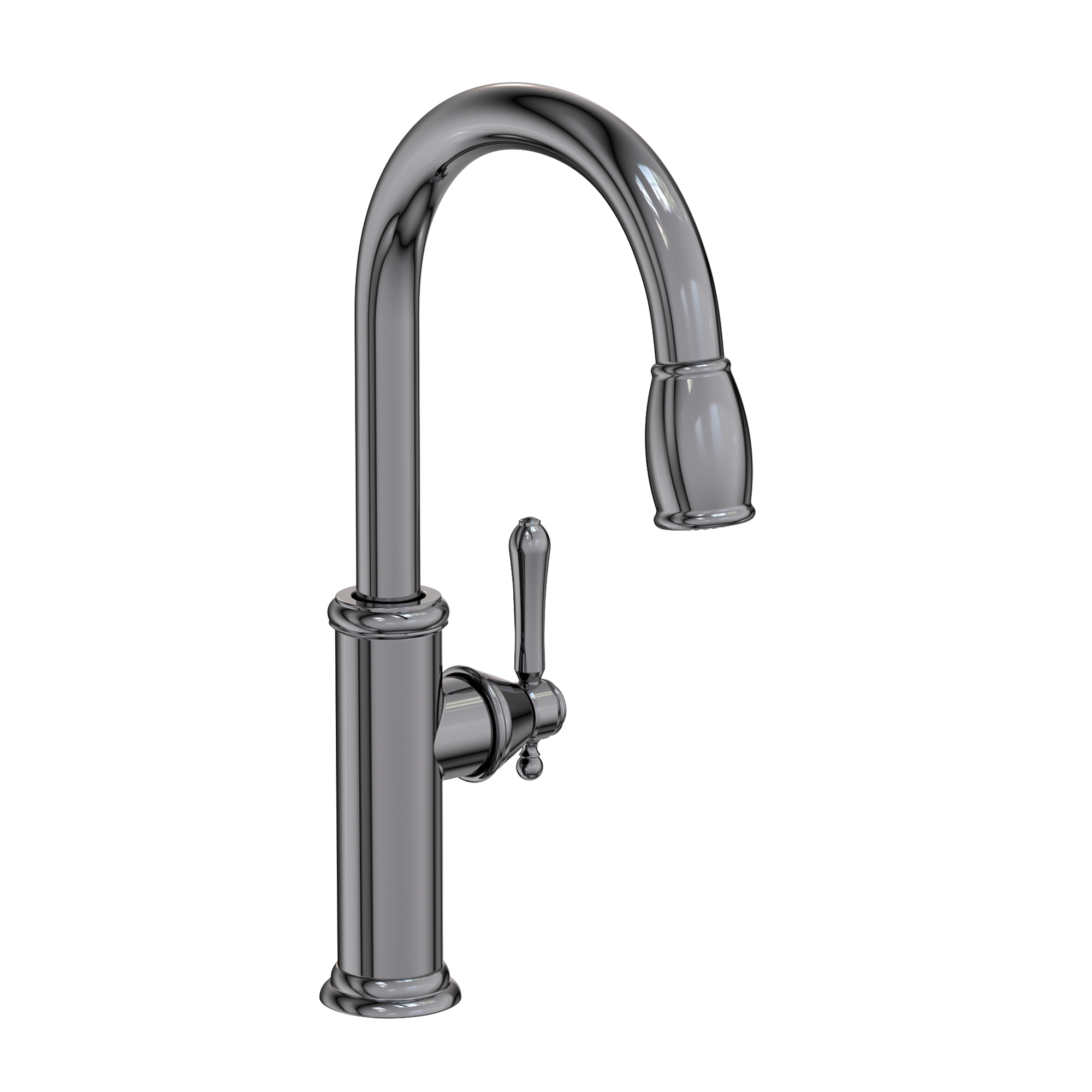 Newport Brass Chesterfield 1.8 GPM Single Hole Pull Down Kitchen Faucet