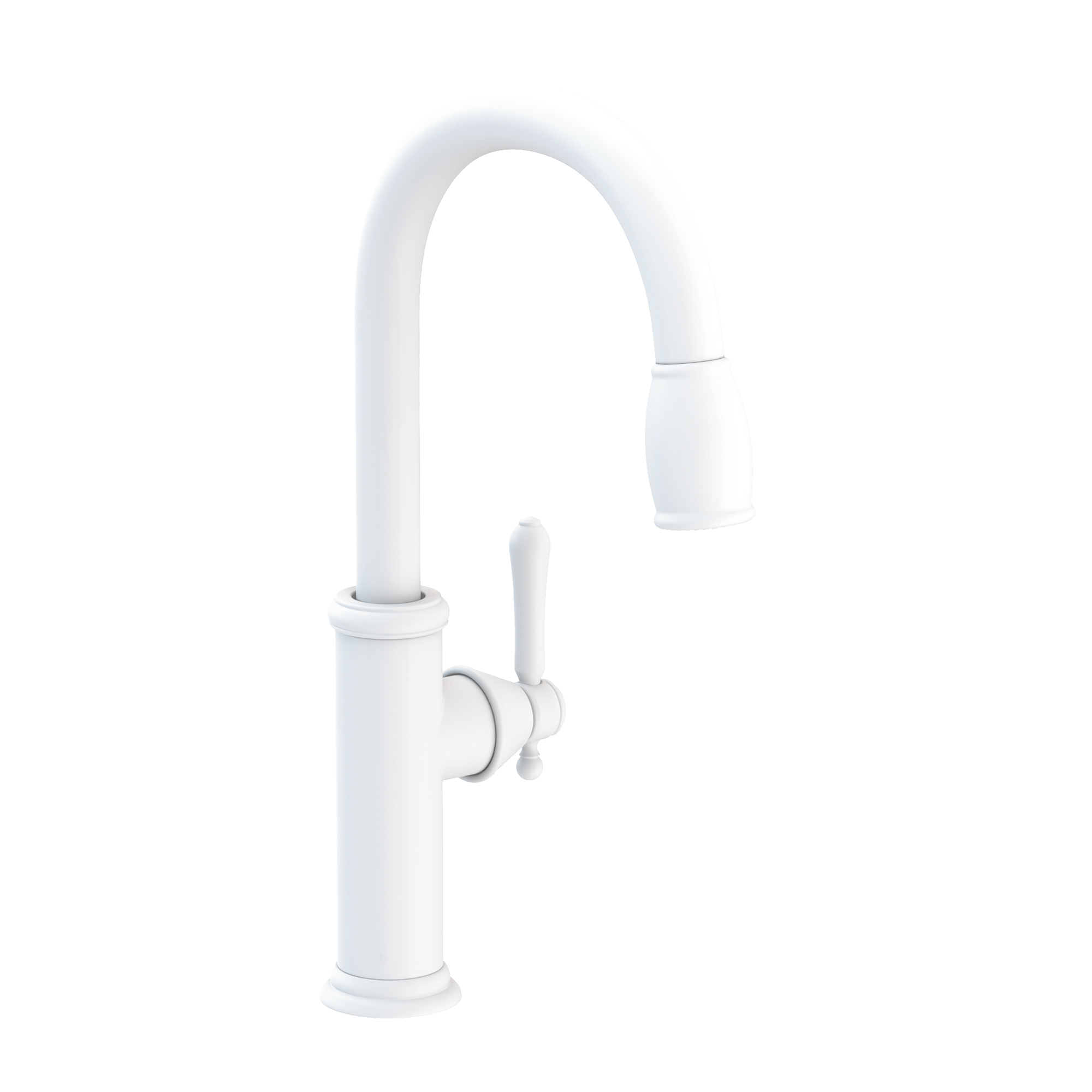 Newport Brass Chesterfield 1.8 GPM Single Hole Pull Down Kitchen Faucet