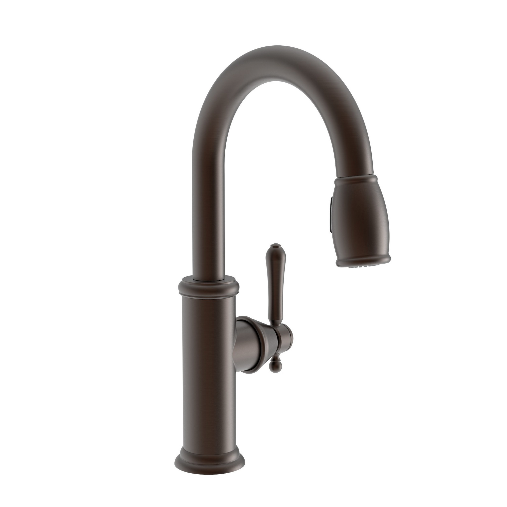 Newport Brass Chesterfield 1.8 GPM Single Hole Pull Down Bar & Prep Faucet