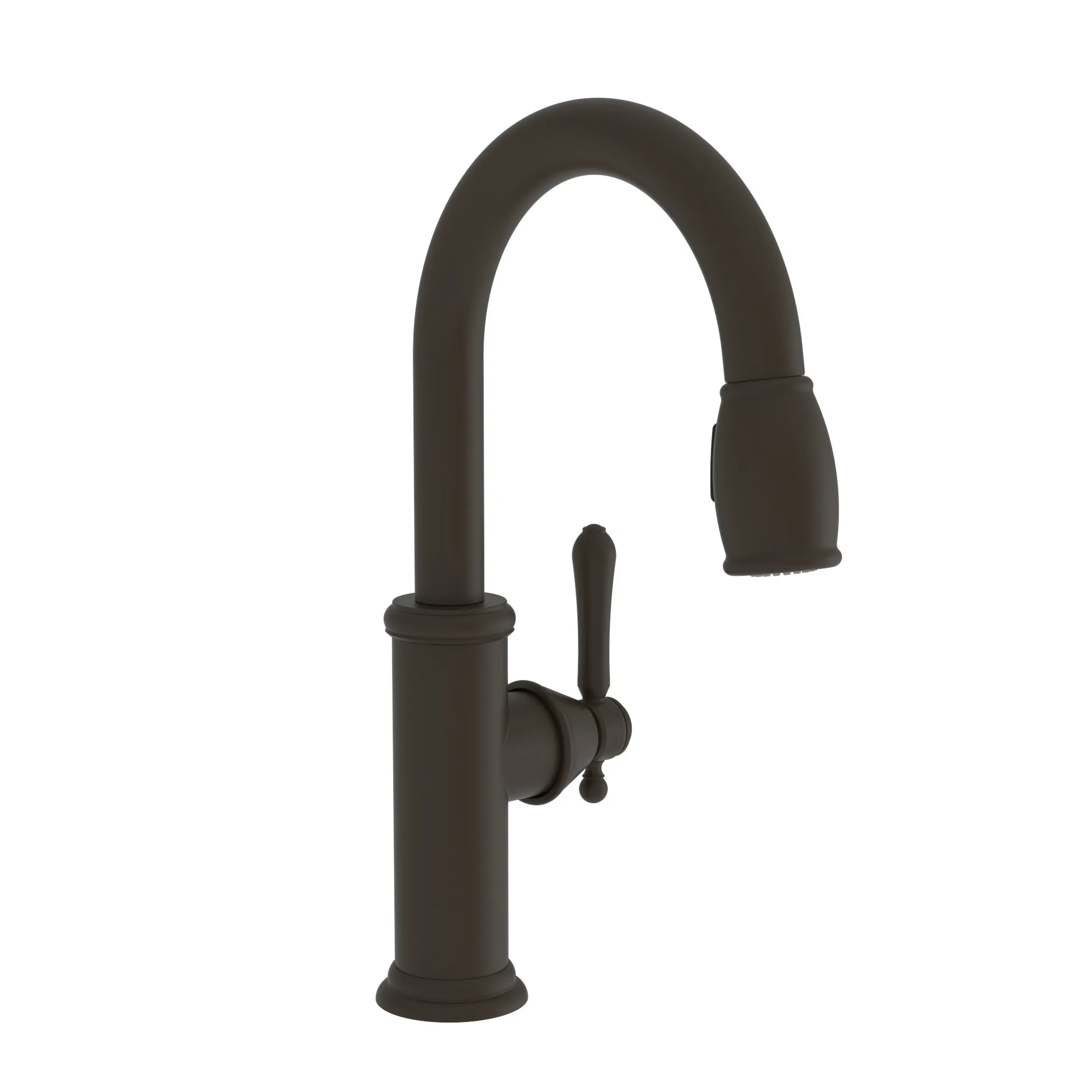 Newport Brass Chesterfield 1.8 GPM Single Hole Pull Down Bar & Prep Faucet
