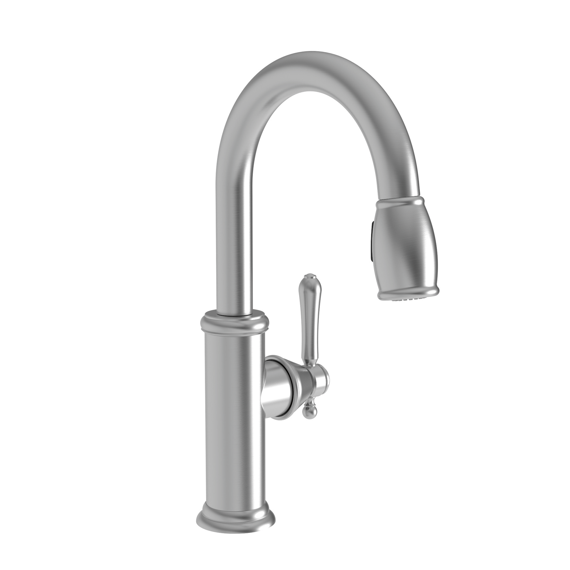 Newport Brass Chesterfield 1.8 GPM Single Hole Pull Down Bar & Prep Faucet