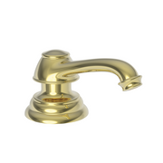 Newport Brass Chesterfield Deck Mounted Soap & Lotion Dispenser with 8oz Bottle
