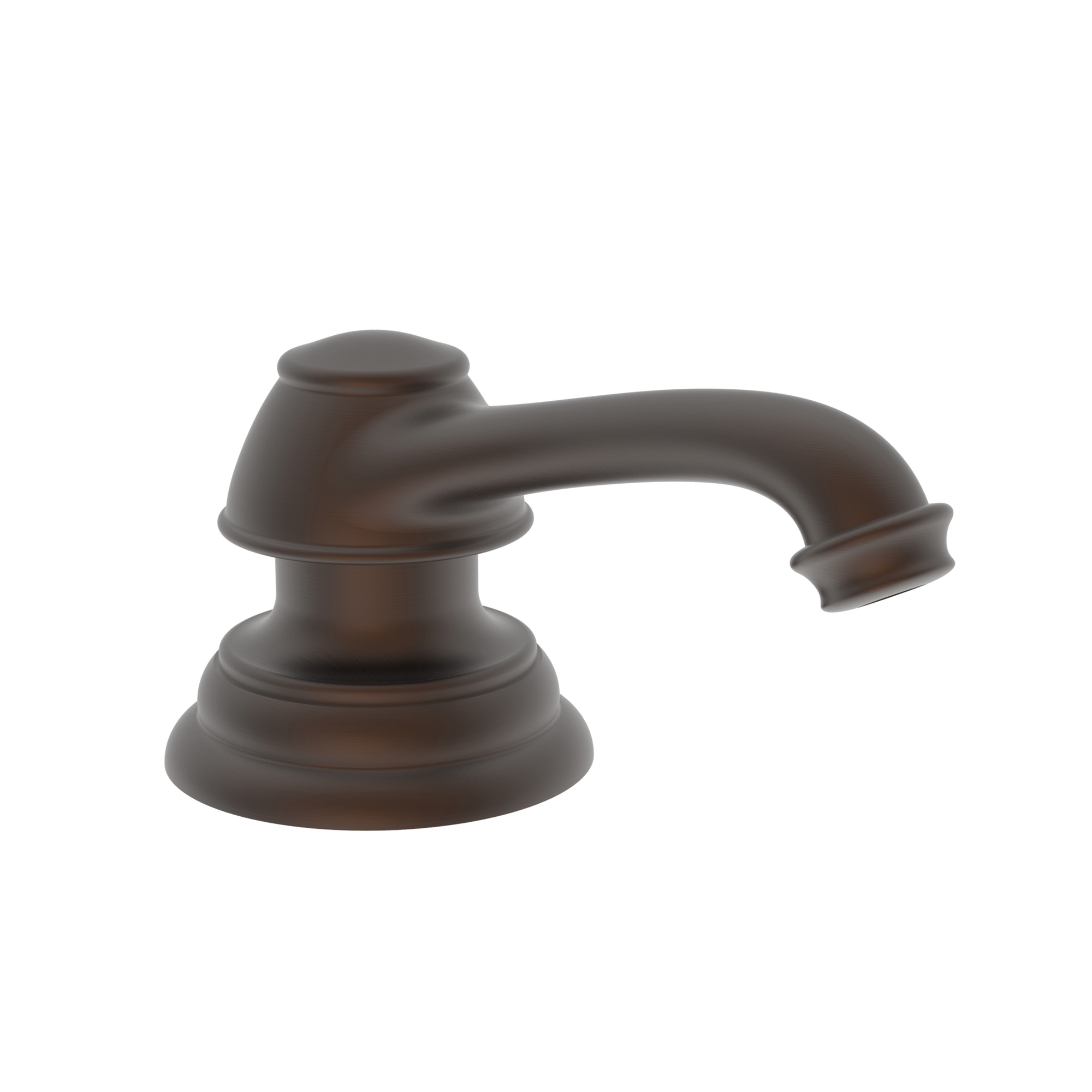 Newport Brass Chesterfield Deck Mounted Soap & Lotion Dispenser with 8oz Bottle