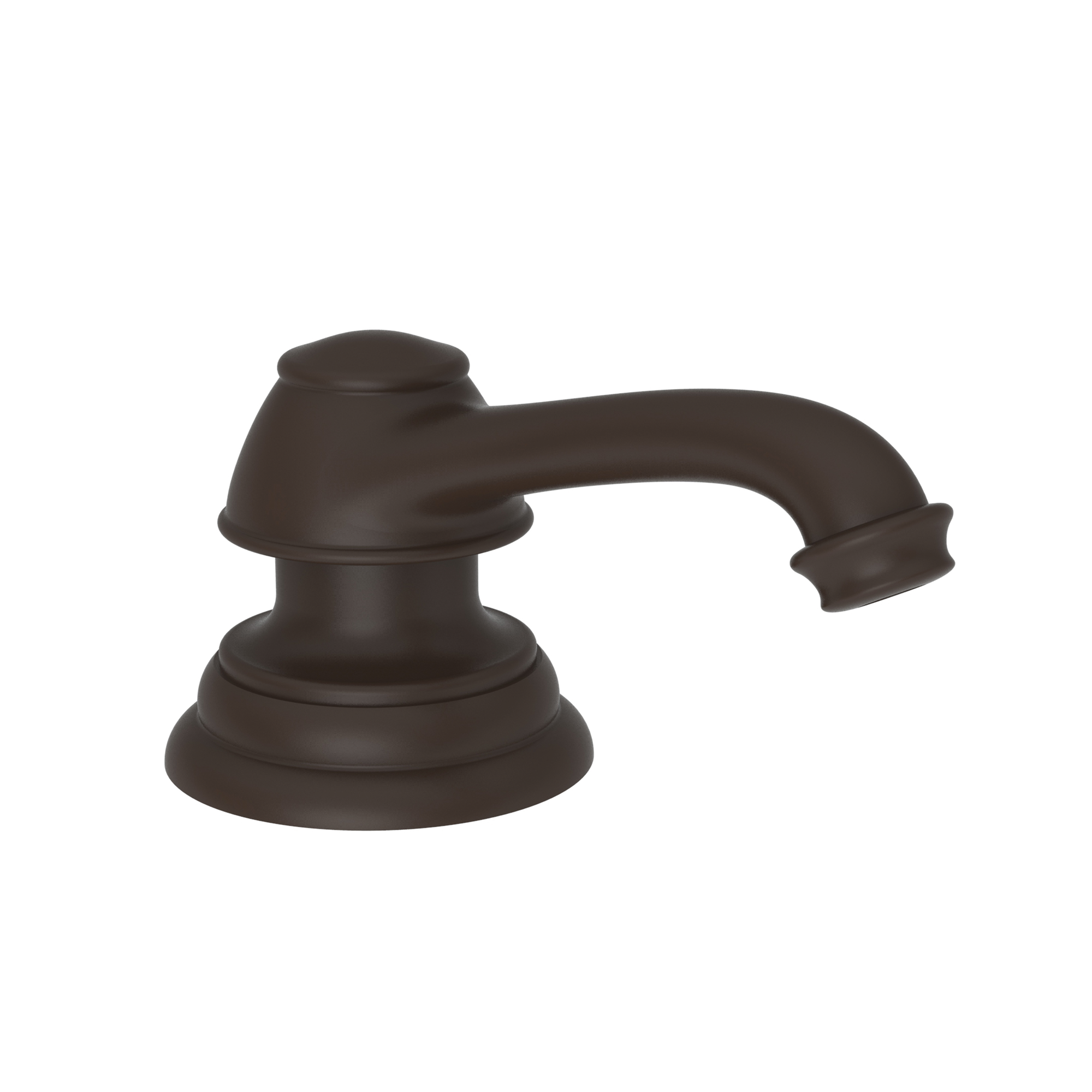 Newport Brass Chesterfield Deck Mounted Soap & Lotion Dispenser with 8oz Bottle