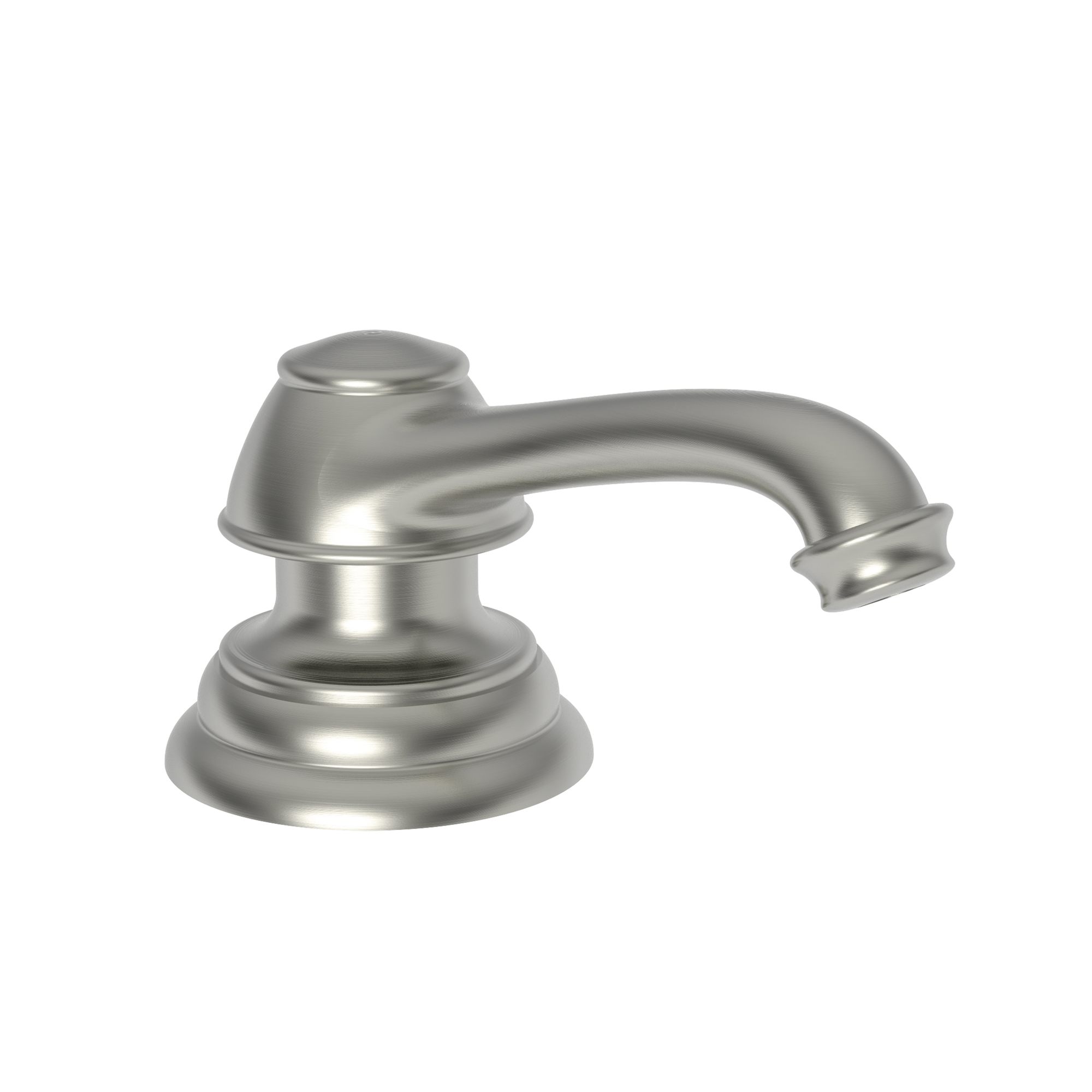 Newport Brass Chesterfield Deck Mounted Soap & Lotion Dispenser with 8oz Bottle