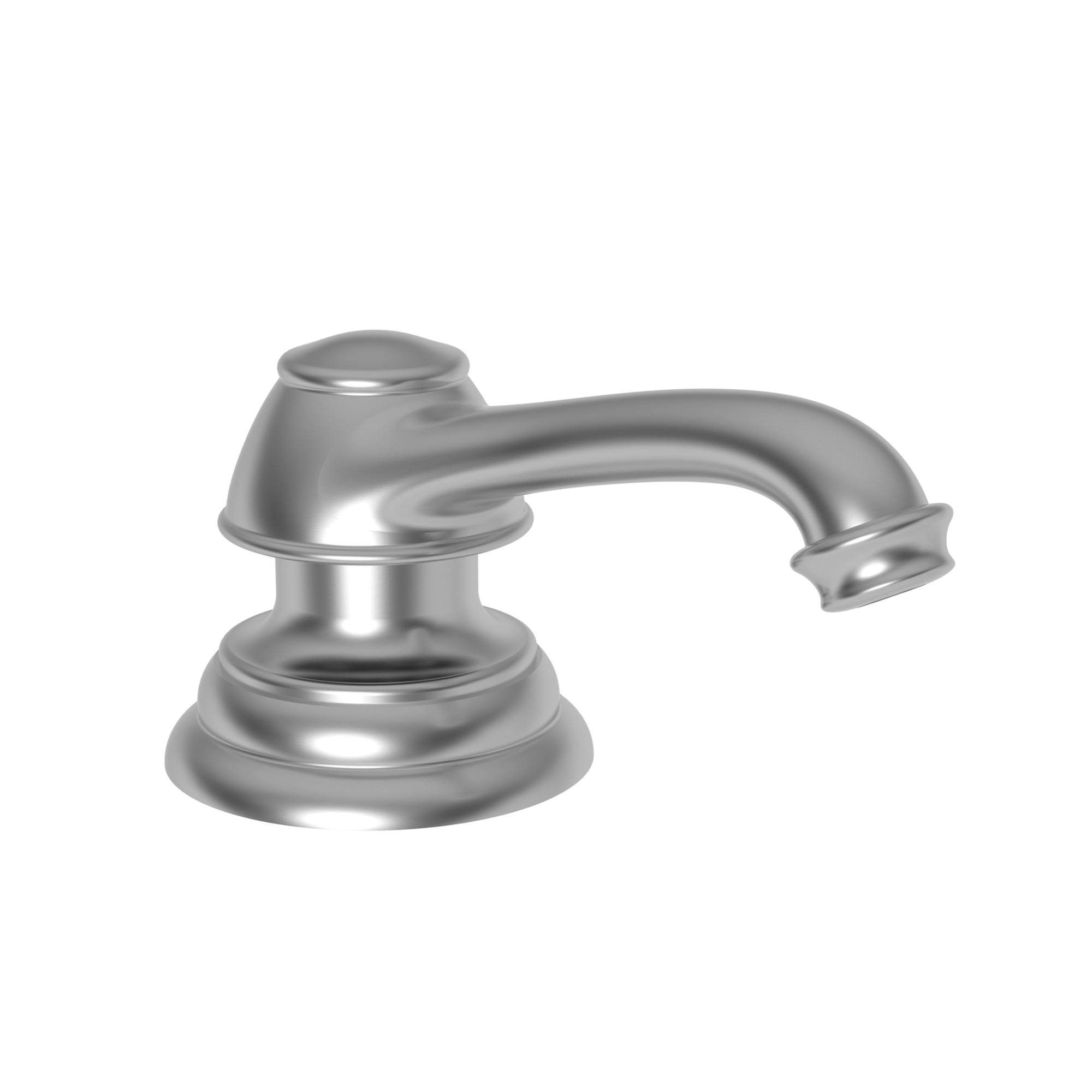 Newport Brass Chesterfield Deck Mounted Soap & Lotion Dispenser with 8oz Bottle
