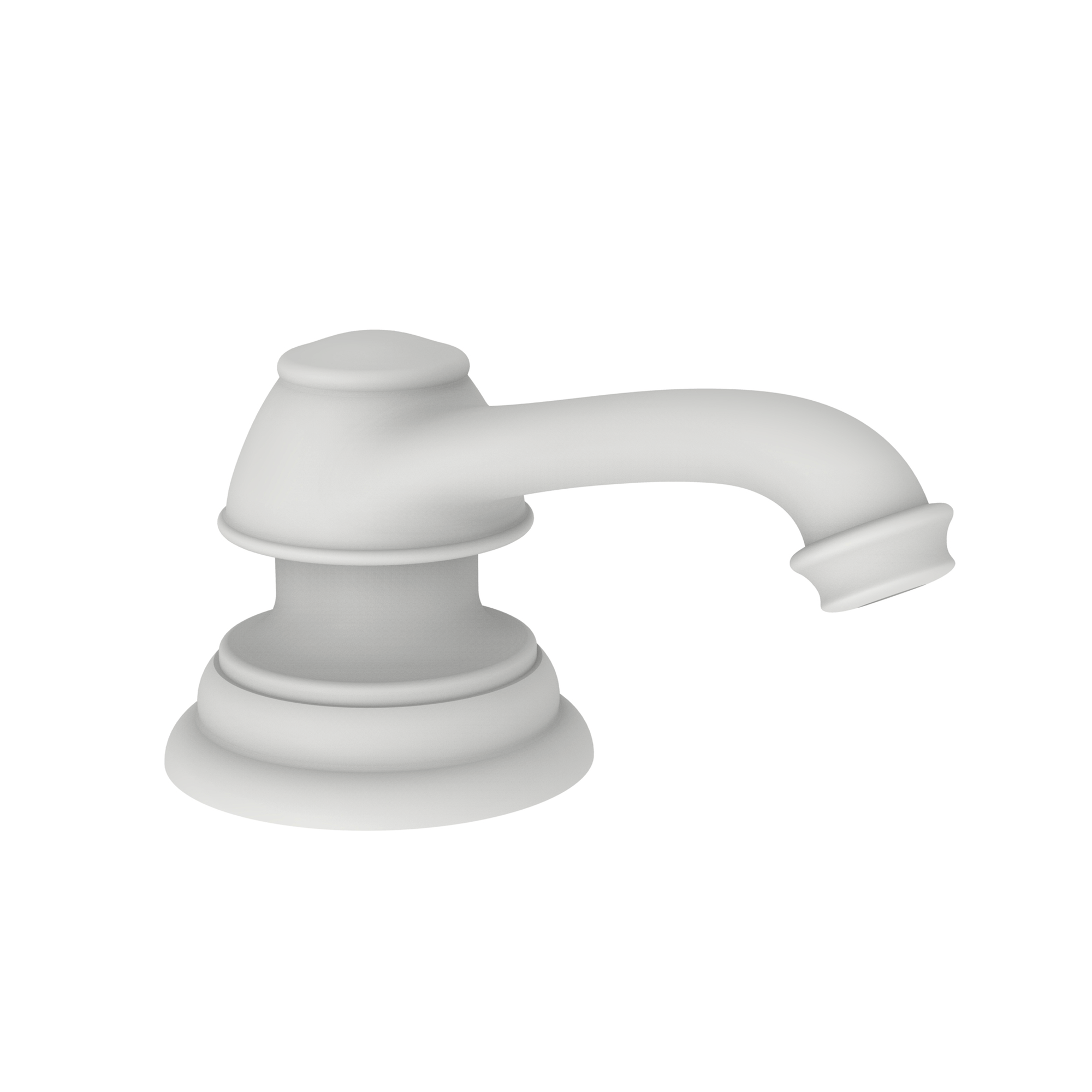 Newport Brass Chesterfield Deck Mounted Soap & Lotion Dispenser with 8oz Bottle