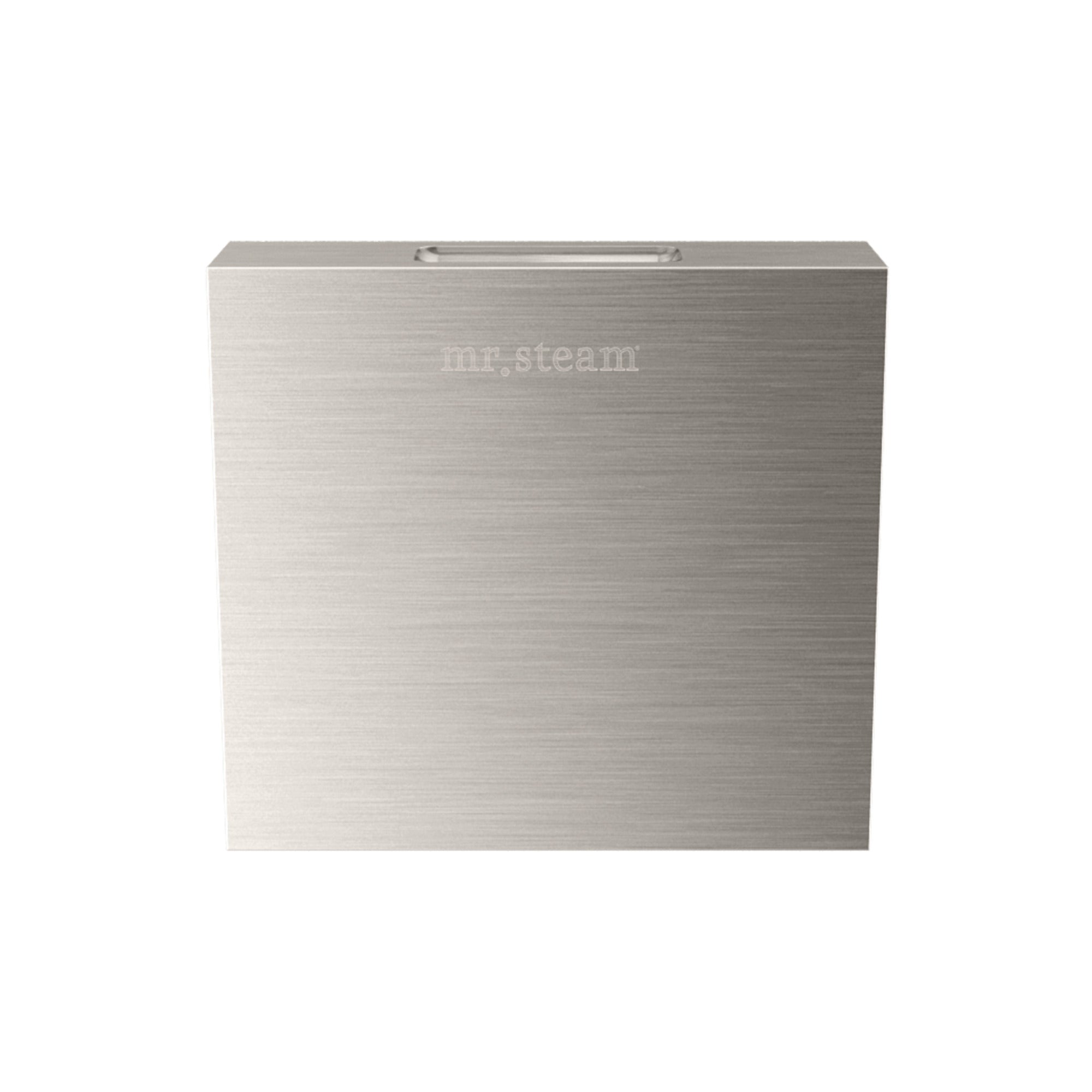 Mr. Steam Designer Square 3 in. Steamhead with AromaTherapy Reservoir