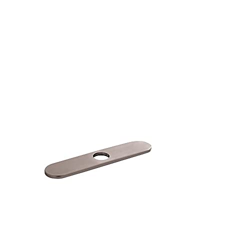 Hansgrohe 14019861 Base Plate for Single-Hole Kitchen Faucets, 10" in Steel Optic