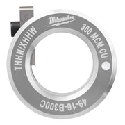 Milwaukee 300 MCM copper wire bushing with metal setscrew and mounting lug.
