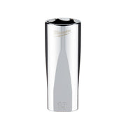 Polished chrome deep socket with 6-point opening and "19" marking on the body.