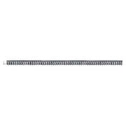 Metal plunger rod with threaded grooves for 20 oz caulk gun carriage.