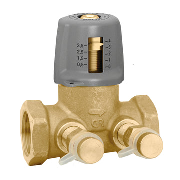 Caleffi 142291A Balancing 2 Inch NPT Brass