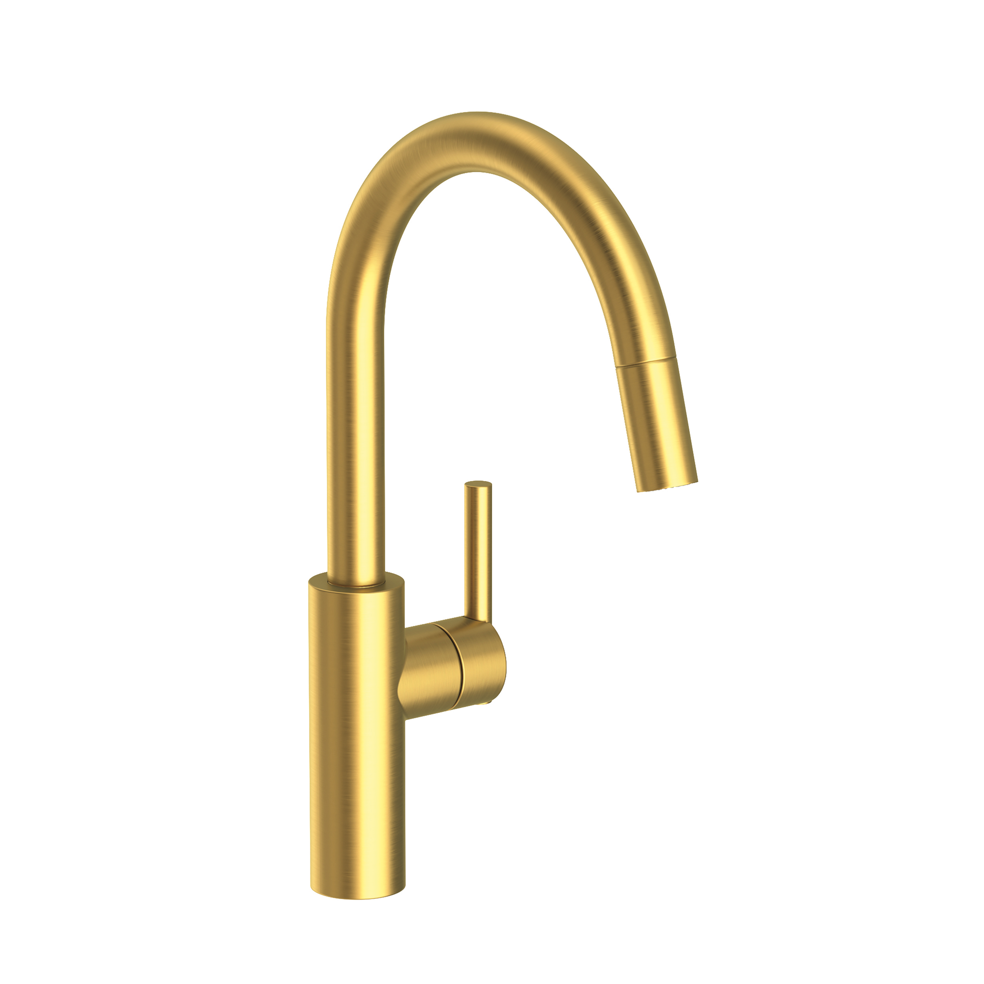 Newport Brass East Linear 1.8 GPM Single Hole Pull Down Kitchen Faucet