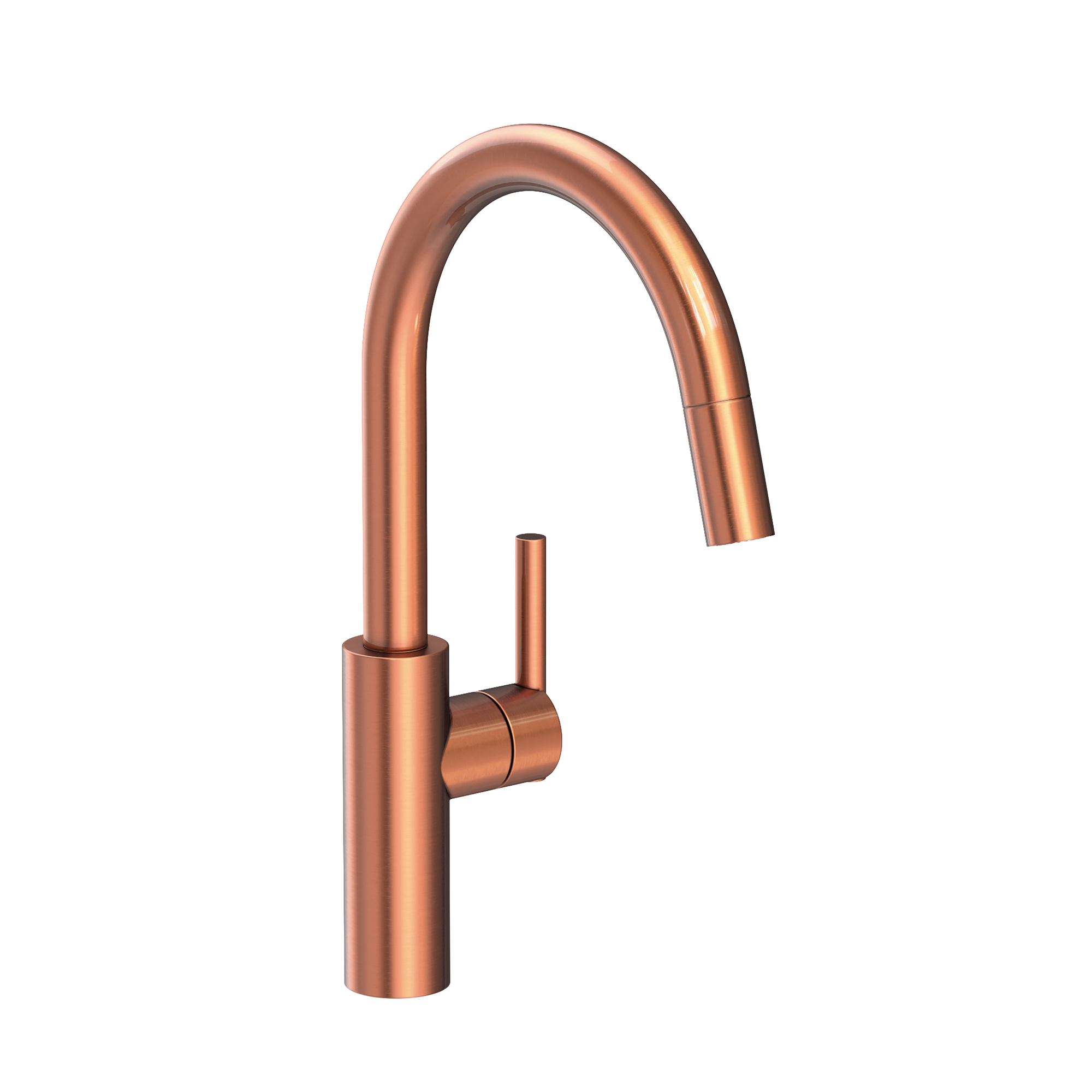 Newport Brass East Linear 1.8 GPM Single Hole Pull Down Kitchen Faucet