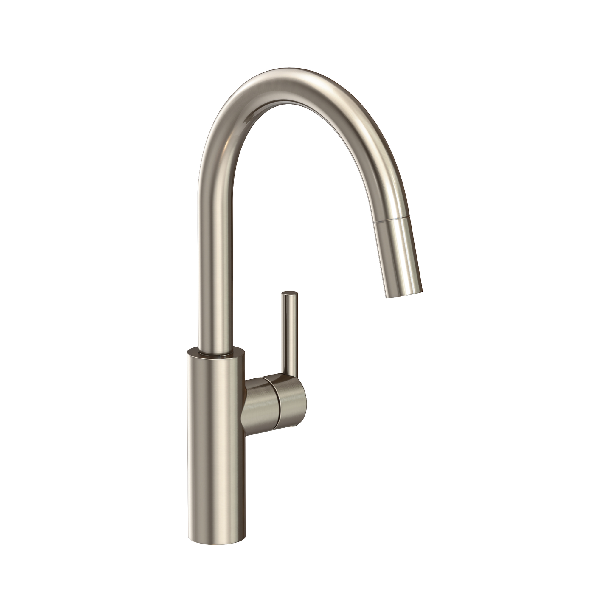 Newport Brass East Linear 1.8 GPM Single Hole Pull Down Kitchen Faucet