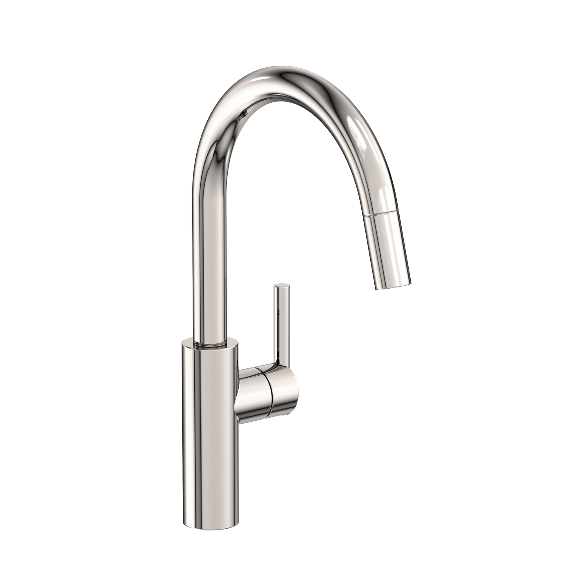 Newport Brass East Linear 1.8 GPM Single Hole Pull Down Kitchen Faucet